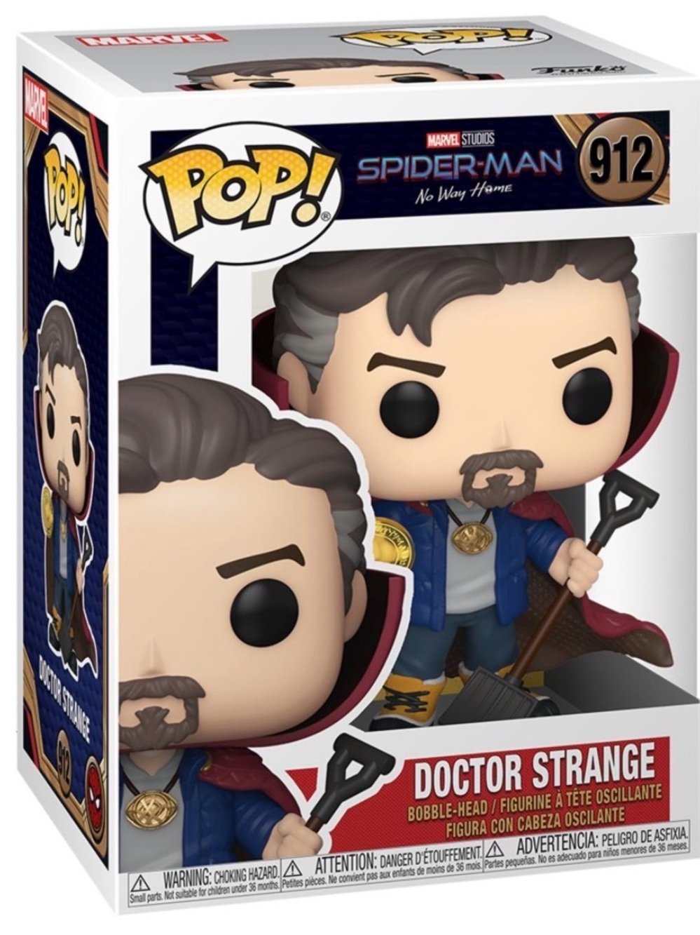 Funko Pop  Doctor Strange Funko Pop! Figure - Blue, Red, Gold